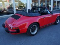 Gebraucht Porsche 911 Carrera Cabriolet 218 PS (160 kW) 1987 Rot Cabrio