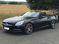 Gebraucht Mercedes SLK300 245 PS (180 kW) 2015 Schwarz Cabrio