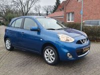 Gebraucht Nissan Micra Acenta 80 PS (58 kW) 2015 Blau Kleinwagen