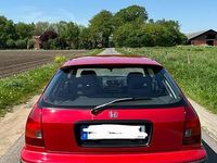 Gebraucht Honda Civic 75 PS (55 kW) 1997 Rot Coupé
