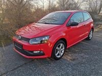 Gebraucht VW Polo Trendline 60 PS (44 kW) 2014 Rot Kleinwagen