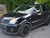 Gebraucht Ford Fusion 80 PS (58 kW) 2010 Pantherschwarz metallic Kleinwagen