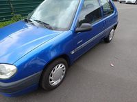 Gebraucht Citroën Saxo 60 PS (44 kW) 2004 Blau Kleinwagen