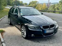 Gebraucht BMW 320 163 PS (119 kW) 2008 Schwarz Kombi