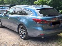 Usata Mazda 6 175 CV (128 kW) 2015 Blu Station wagon
