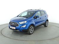 Gebraucht Ford Ecosport Titanium 125 PS (91 kW) 2019 Blau SUV