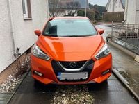 Gebraucht Nissan Micra N-Connecta 90 PS (66 kW) 2017 Orange Kleinwagen