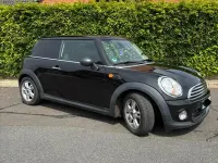 Gebraucht Mini ONE 75 PS (55 kW) 2010 Schwarz Kleinwagen