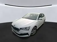 Gebraucht Skoda Scala Ambition 110 PS (80 kW) 2021 Moonweiss metallic (metallic) Kleinwagen