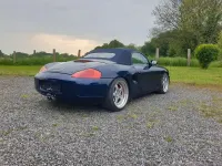 Brugt Porsche Boxster S 252 HK (185 kW) 2002 Blå Cabriolet