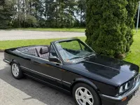 Gebraucht BMW 320 Cabriolet Basis 129 PS (94 kW) 1987 Schwarz Cabrio