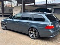 Gebraucht BMW 520 177 PS (130 kW) 2008 Blau Kombi