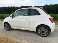 Gebraucht Fiat 500C Lounge 69 PS (50 kW) 2018 Weiß Cabrio