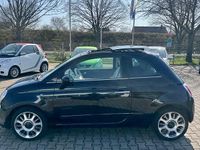Gebraucht Fiat 500 69 PS (50 kW) 2008 Schwarz Kleinwagen