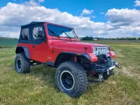 Gebraucht Jeep Wrangler 178 PS (130 kW) 1992 Rot SUV