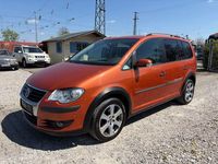 Gebraucht VW Touran Cross 140 PS (102 kW) 2008 Orange Van / Kleinbus