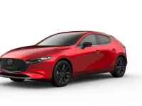 Neu Mazda 3 Homura-Line 140 PS (102 kW) 2026 Rot Limousine