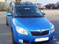 Gebraucht Skoda Roomster 80 PS (58 kW) 2006 Blau metallic Van / Kleinbus