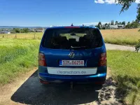 Gebraucht VW Touran Highline 140 PS (102 kW) 2008 Blau Van / Kleinbus
