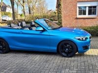 Gebraucht BMW 218 Advantage 150 PS (110 kW) 2017 Blau Cabrio