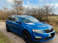 Gebraucht Skoda Octavia RS 184 PS (135 kW) 2015 Blau Kleinwagen