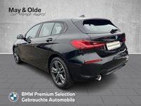 Gebraucht BMW 118 Sport Line 136 PS (100 kW) 2021 Schwarz Kleinwagen