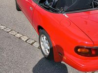 Gebraucht Mazda MX5 116 PS (85 kW) 1990 Rot Cabrio