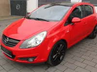 Gebraucht Opel Corsa Color Edition 101 PS (74 kW) 2010 Rot Kleinwagen