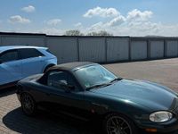 Second-hand Mazda MX5 110 CP (80 kW) 1999 Verde Cabrio