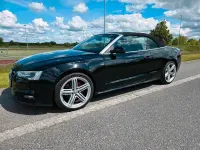 Usata Audi A5 Cabriolet S-Line 204 CV (150 kW) 2013 Nero Cabrio