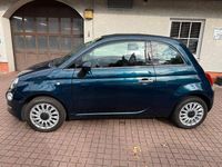 Gebraucht Fiat 500 Lounge 69 PS (50 kW) 2017 Blau Cabrio