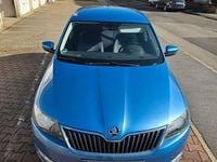 Gebraucht Skoda Rapid Ambition 125 PS (91 kW) 2016 Blau Kleinwagen