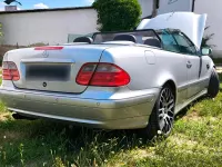 Gebraucht Mercedes CLK320 218 PS (160 kW) 1999 Silber Cabrio