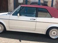 Gebraucht VW Golf Cabriolet 98 PS (72 kW) 1987 Weiß Cabrio