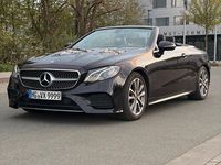 Usado Mercedes E200 AMG line 184 CV (135 kW) 2018 Negro Descapotable