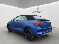 Gebraucht VW T-Roc Cabriolet R-line Edition 150 PS (110 kW) 2021 Blau Cabrio