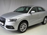 Gebraucht Audi Q3 S-Line 140 PS (102 kW) 2014 Silber metallic SUV