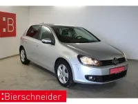 Gebraucht VW Golf VI Team 122 PS (89 kW) 2010 Silber Kleinwagen