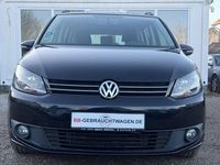 Gebraucht VW Touran Trendline 105 PS (77 kW) 2014 Schwarz Van / Kleinbus