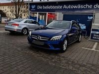 Gebraucht Mercedes C180 156 PS (114 kW) 2018 Blau Kombi
