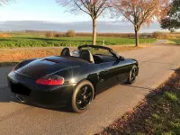 Gebraucht Porsche Boxster 220 PS (161 kW) 2000 Schwarz Cabrio