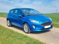 Gebraucht Ford Fiesta Titanium 101 PS (74 kW) 2019 Blau Kleinwagen