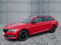 Gebraucht Skoda Superb SportLine 200 PS (147 kW) 2023 Velvetrot premium metallic Kombi