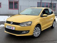Gebraucht VW Polo Team 60 PS (44 kW) 2010 Gelb Kleinwagen