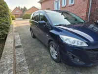 Gebraucht Mazda 5 Prime-Line 116 PS (85 kW) 2010 Blau Van / Kleinbus