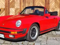 Gebraucht Porsche 911 Carrera Cabriolet 207 PS (152 kW) 1988 Rot Cabrio