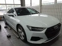 Gebraucht Audi A7 S-Line 299 PS (219 kW) 2023 Gletscherweiß metallic Limousine