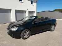 Brugt VW Eos 122 HK (89 kW) 2010 Sort Cabriolet