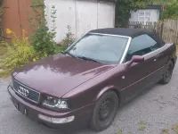 Gebraucht Audi 80 125 PS (91 kW) 1999 Rot Cabrio