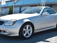 Gebraucht Mercedes SLK320 218 PS (160 kW) 2002 Silber Cabrio